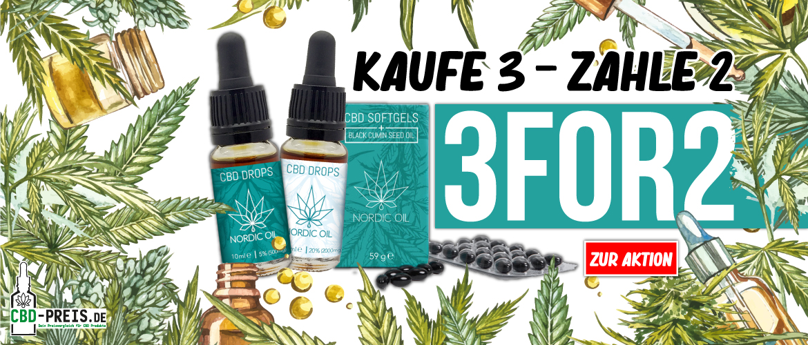 Nordic Oil kaufe 3 zahle 2