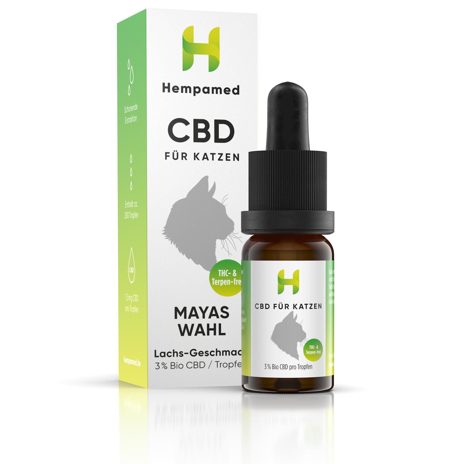 Öl 300mg für Katzen - Hempamed 