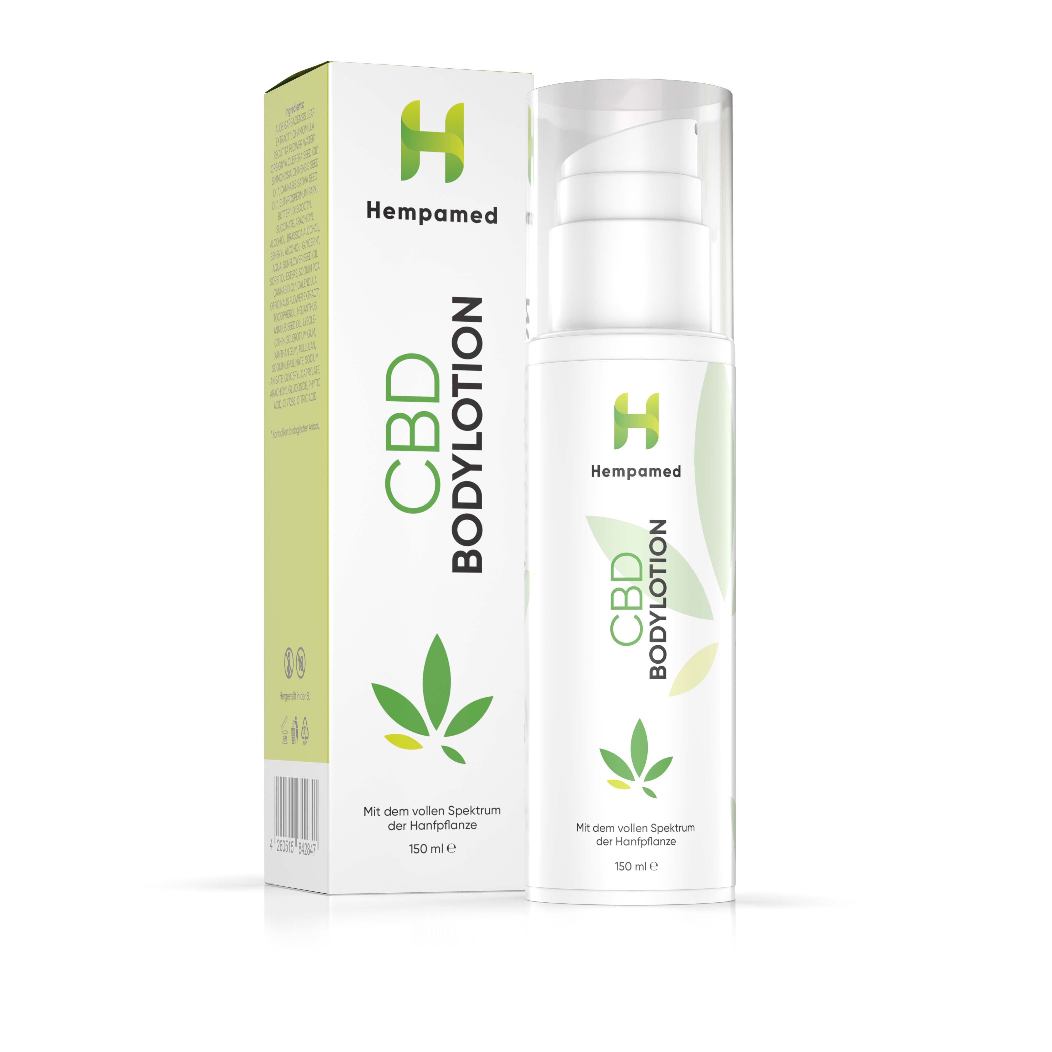 Bodylotion 150ml CBD - Hempamed