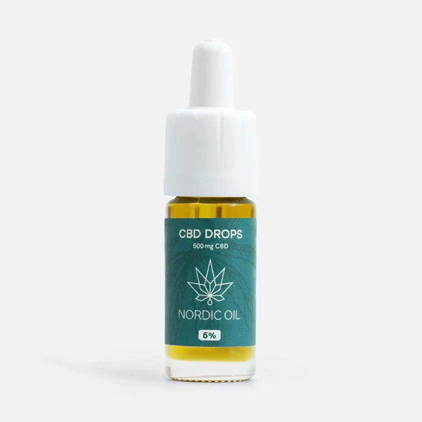 Nordic Öl CBD Öl Plus (5% / 500mg) 10ml Flasche