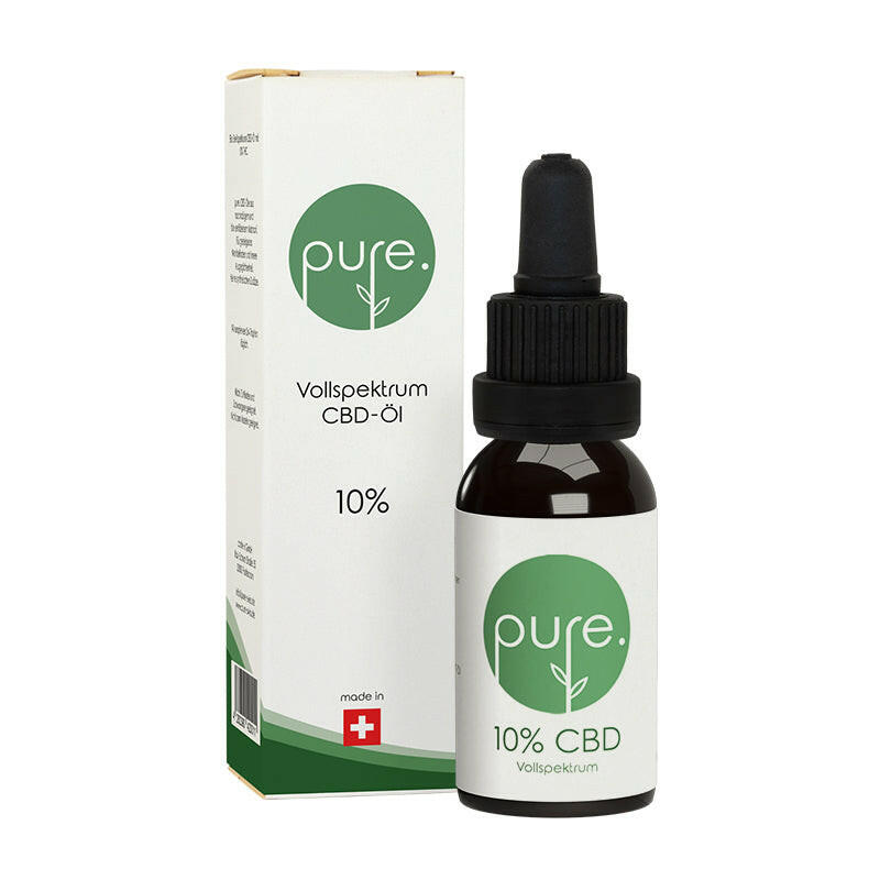 Leafpower pure Vollspektrum CBD-Öl 10% (10ml)