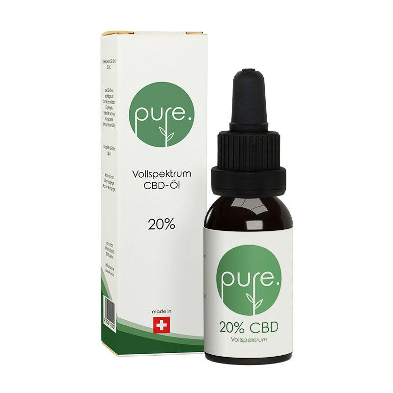 Leafpower pure Vollspektrum CBD-Öl 20 % (10ml)