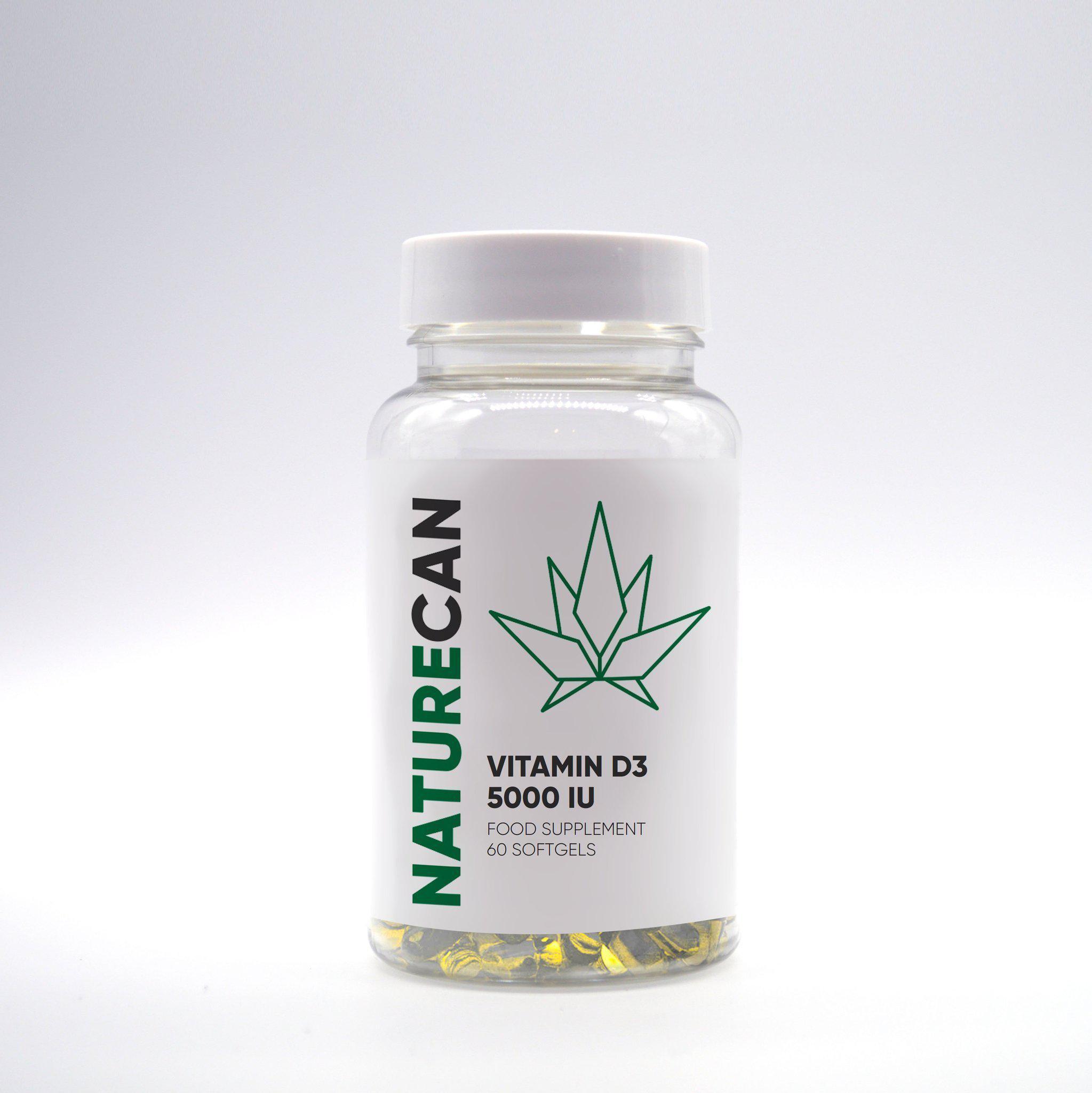 Kapseln Vitamin D3 - Naturecan