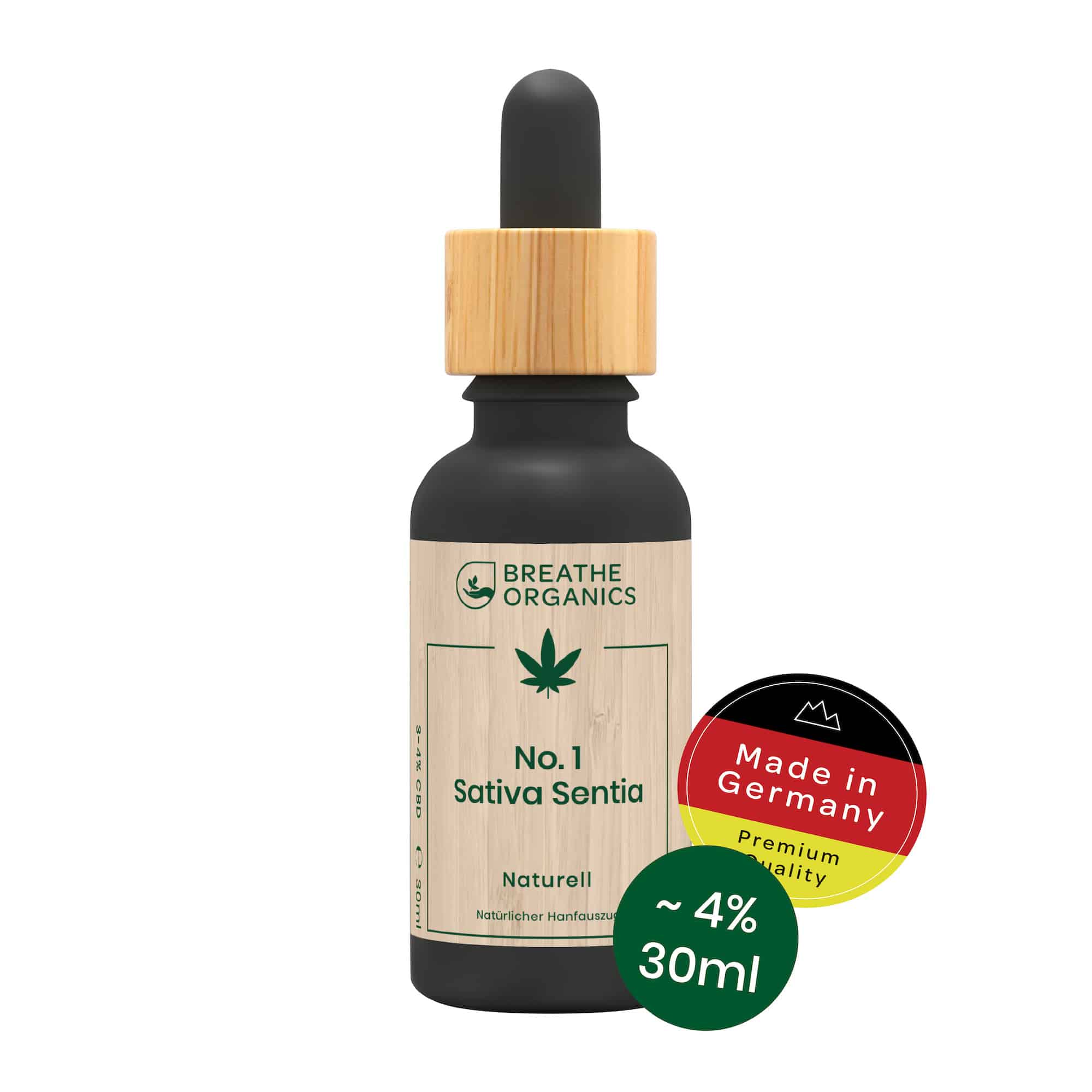 Öl Mazerat Sativa Sentia No.1 - Breathe Organics