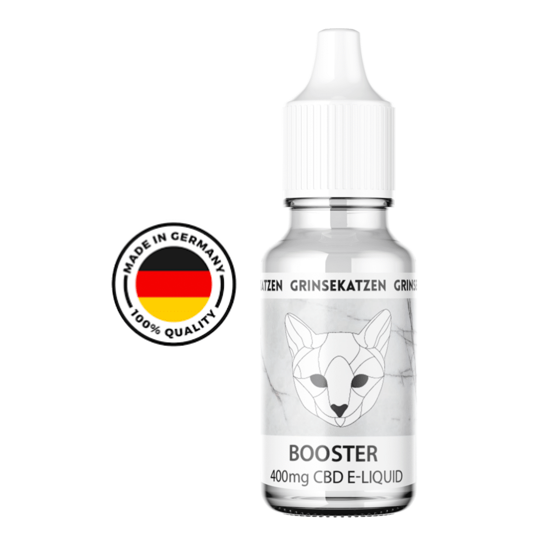 Liquid 400mg Booster Base - Grinsekatze