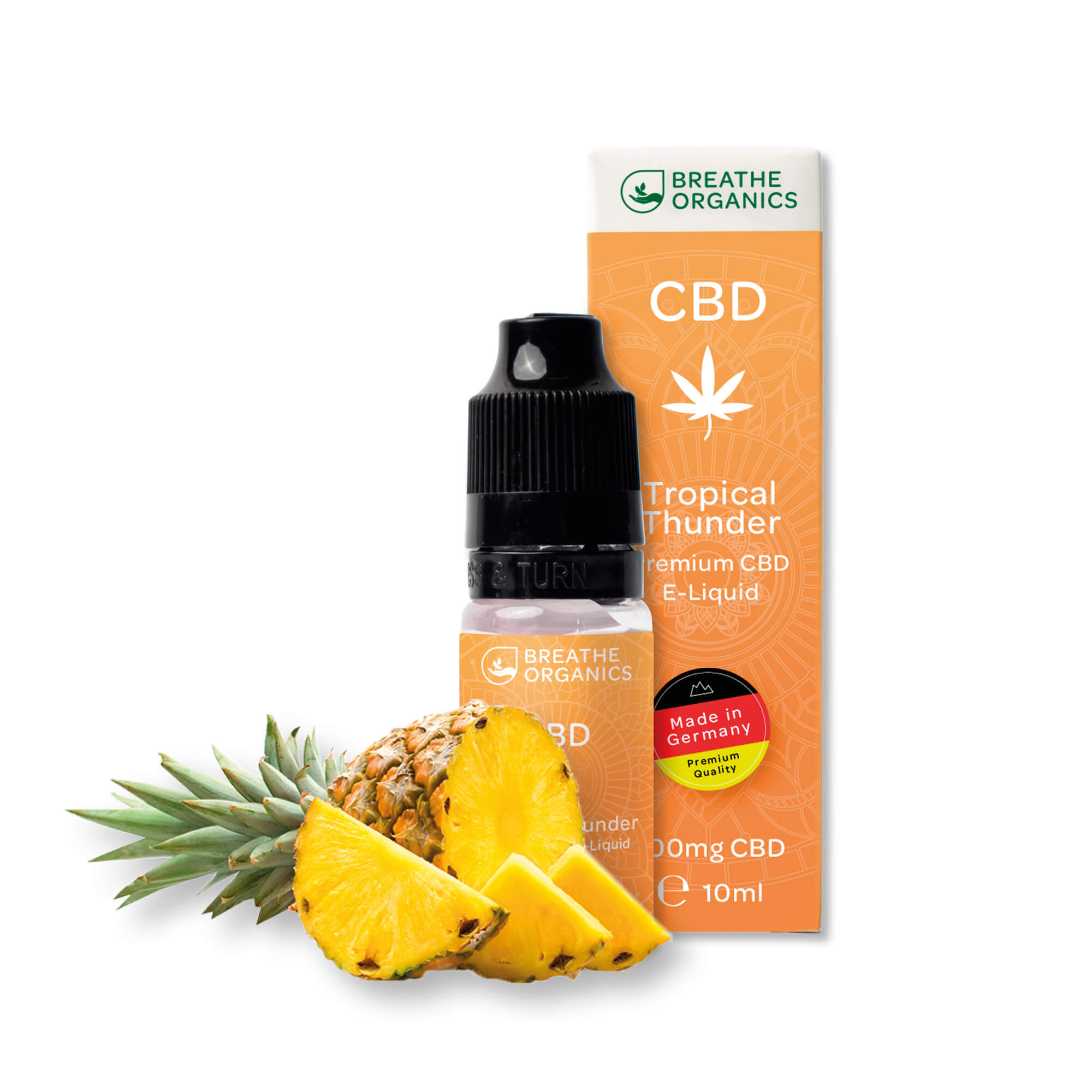 Liquid 300mg Tropical Thunder - Breathe Organics