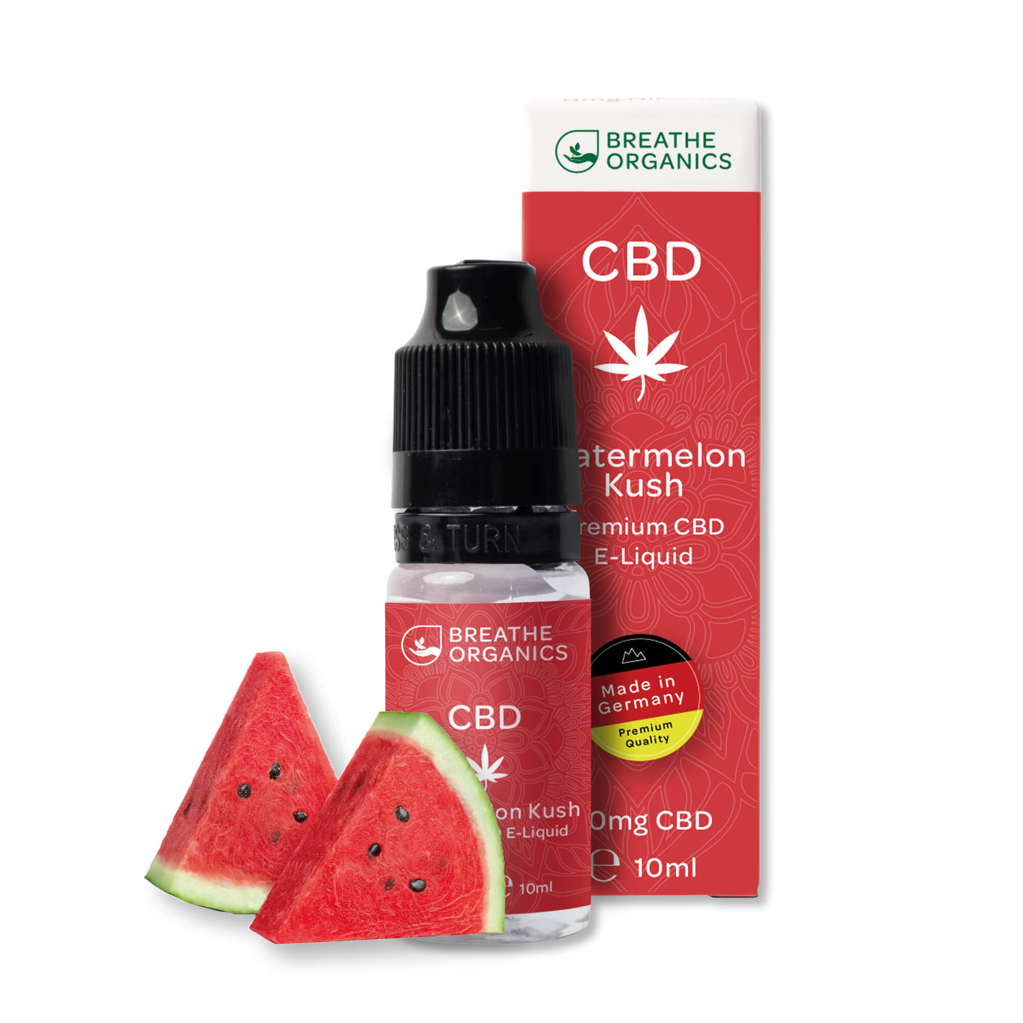 Liquid 600mg Watermelon Kush -  Breathe Organics
