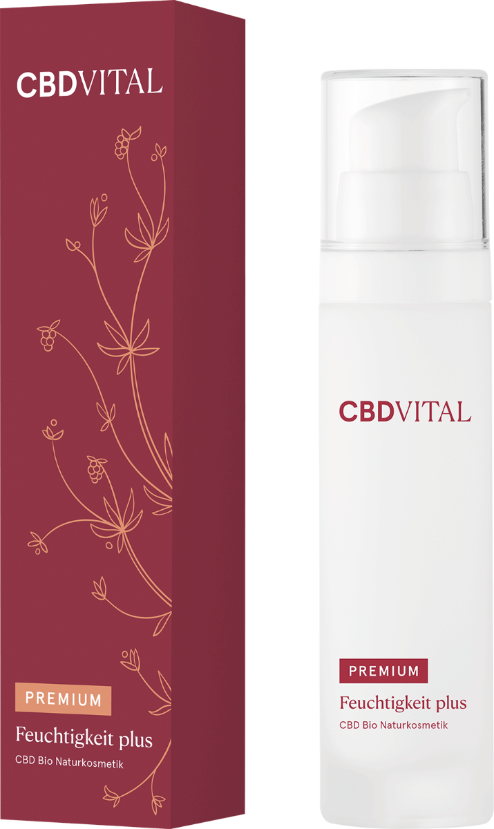 Creme Feuchtigkeit plus - CBD Vital