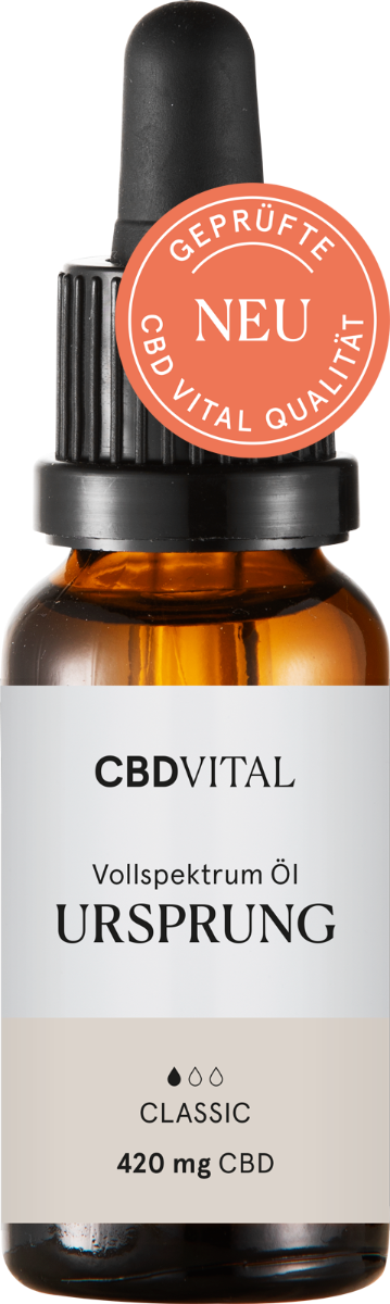 Öl URSPRUNG Vollspektrum - CBD Vital