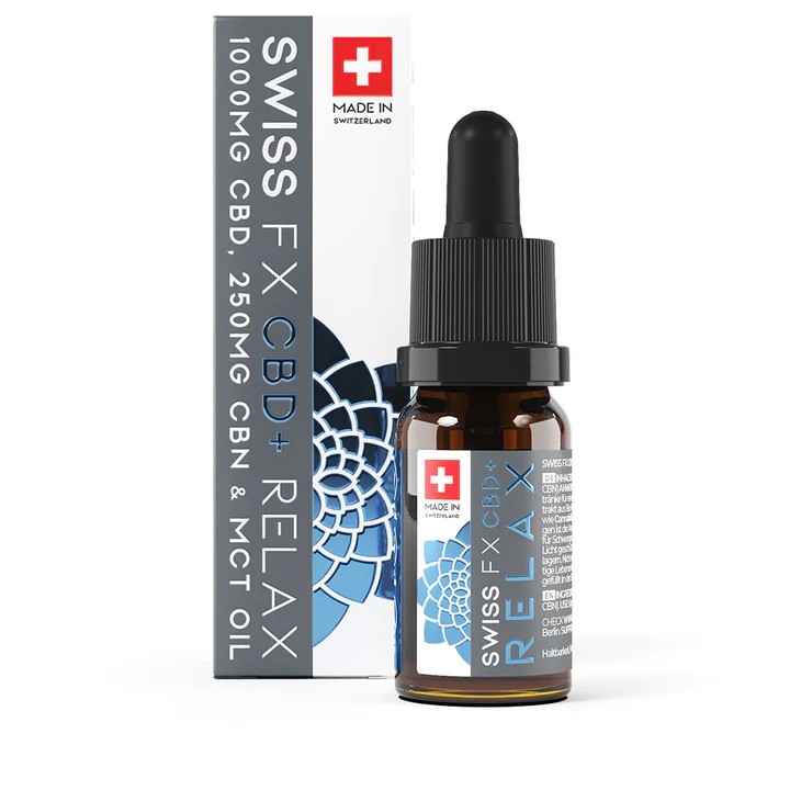 Swiss FX CBD RELAX 10% 10ml Flasche