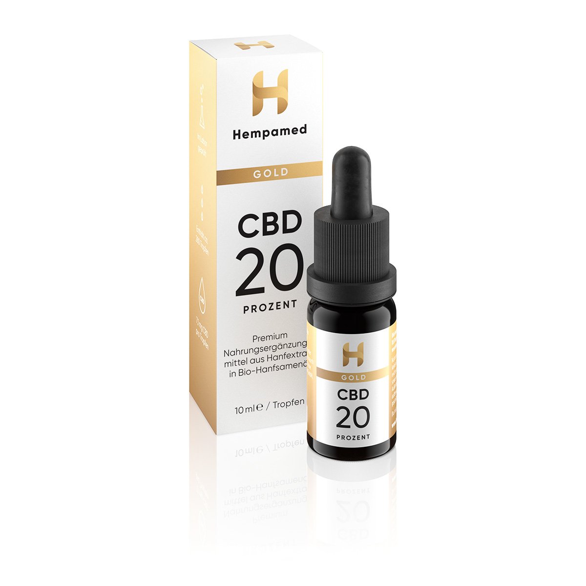 Öl 2000mg Gold - Hempamed