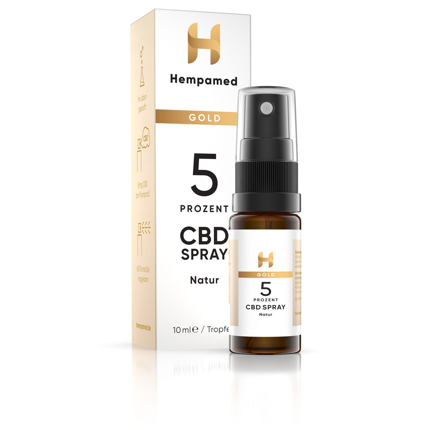 Mundspray 500mg Gold - Hempamed