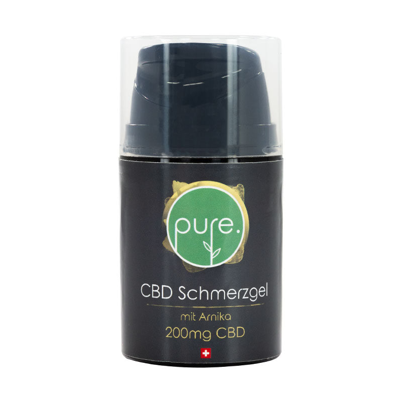 Leafpower pure CBD Schmerzgel (100ml) mit 200mg CBD und Arnika