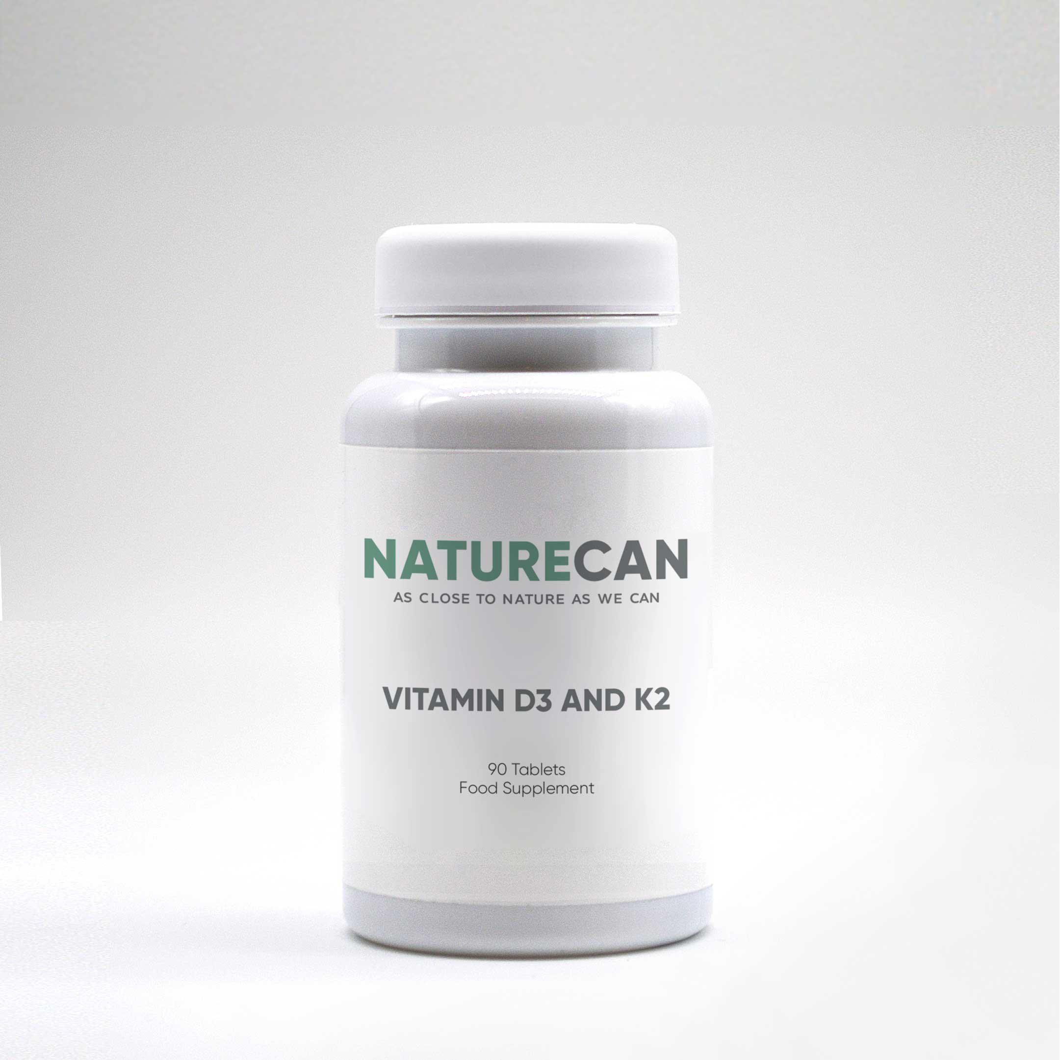 Vitamin D3 & K2 - Naturecan