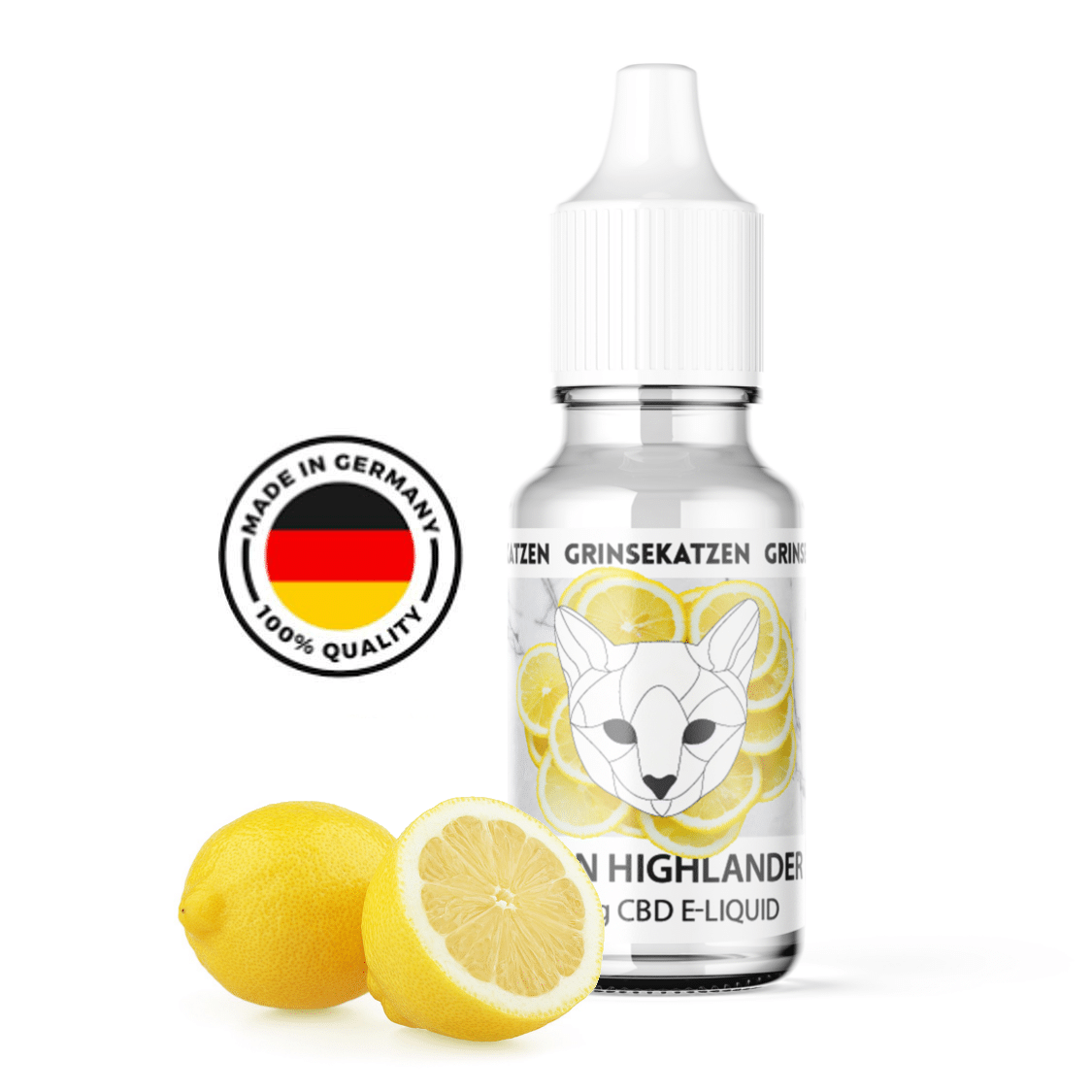 Liquid 400mg Lemon Haze Highlander - Grinsekatze