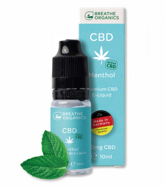 Liquid 100mg Menthol - Breathe Organics