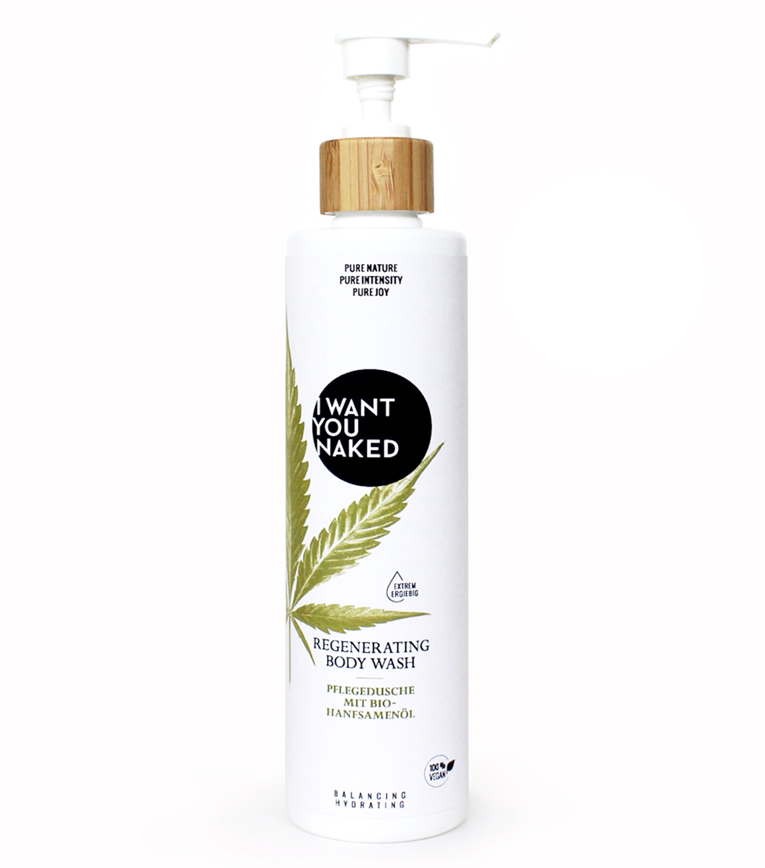 Bodywash Regenerating mit Hanfsamenöl - IWYN